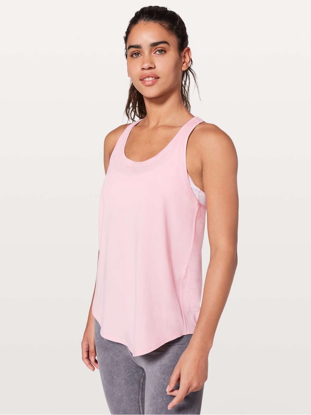 Lululemon pink love tank